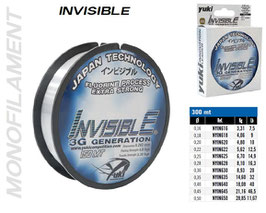 MONOFILO FLUORINE YUKI INVISIBILE - BOB DA 150 MT