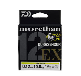 TRECCIATO DAIWA MORETHAN DURASENSOR 12 EX - 150 MT