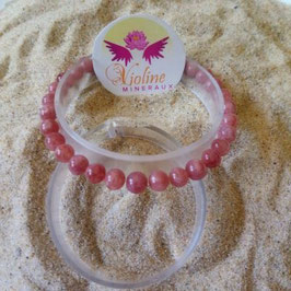 pierre de soleil, bracelet perles 6mm