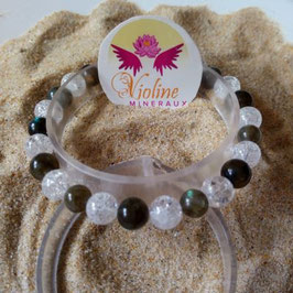 labradorite quartz 6mm, bracelet