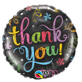 Palloncino in Foil 18"  "thank you"