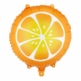 Palloncino in Foil 18" Frutta Sagomato Fetta di Arancia