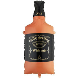 Palloncino in Foil 37" Super Shape Bottiglia di Whisky