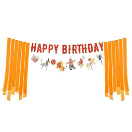 Festone Happy Birthday Circo "Circus" 2,75mt