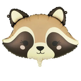 Palloncino in Foil 26" Super Shape Testa di Procione "Raccoon"