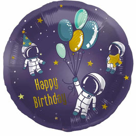 PALLONCINO HAPPY BIRTHDAY TEMA SPAZIO