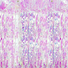 Frange Decorative in Foil Iridescente H.2.50mt