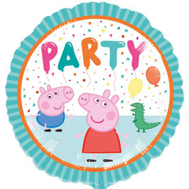 Palloncino 17" mylar Peppa Pig "Party"