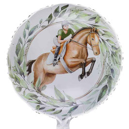 Palloncino in Foil 18" Equitazione "Hippique"