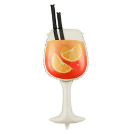 Palloncino in Foil 45" Super Shape Calice Cocktail Drink "Spritz"
