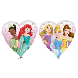 Palloncino cuore Principesse Disney