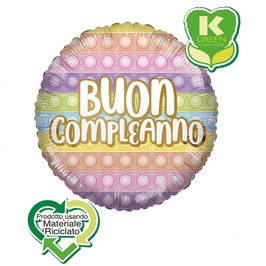 FOIL 18" BUON COMPLEANNO