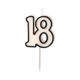Candelina 10cm "Elegant Milestone"
