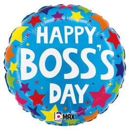 Palloncino in Foil 18" Festa del Capo "Happy Boss's Day"