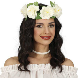 Tiara Rivestita con Fiori "Flowers"