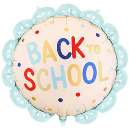 Palloncino in Foil 31" con Merletto per il Rientro a Scuola "Back To School"