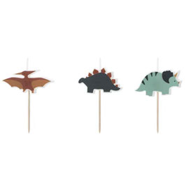 Candelina Dinosauro "Dinosaur Party" 3pz