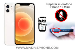 Reparar / Cambiar Micrófono Apple iPhone 12 Mini