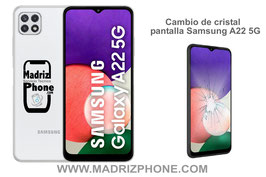 Cambiar / Reparar Cristal de la pantalla Samsung Galaxy A22 5G SM-A226
