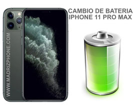 Cambiar / Reemplazo Batería Apple  iPhone 11 PRO MAX