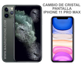 Cambiar / Reparar Cristal de la Pantalla Apple iPhone 11 PRO MAX