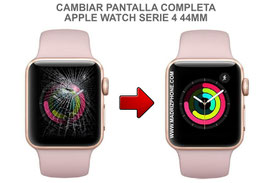 Cambiar / Reparar Pantalla completa ( CRISTAL + LCD ) APPLE WATCH Serie 4 44MM ( A1978 / A1976 / A2008 )