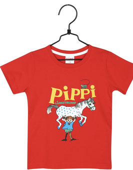 Martinex Pippi Langstrumpf, T-Shirt rot, türkis