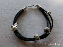 Pulsera de cuero