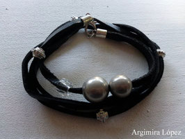 Pulsera de cuero