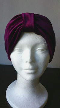 Turbante terciopelo