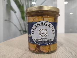 DN. LOMOS DE BONITO DEL NORTE EN ACEITE DE OLIVA VIRGEN EXTRA ECOLÓGICO (315 gr) "OLASAGASTI"