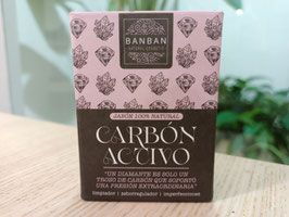 DN. JABÓN NATURAL DE CARBÓN ACTIVO(100 GR) "BANBAN"