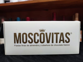 EP. ESTUCHE MOSCOVITAS BLANCAS (160 gr) "CHOCOLATES DEL PRINCIPADO"