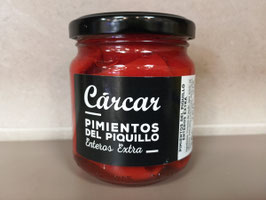 MC. PIMIENTOS DEL PIQUILLO ENTEROS EXTRA (185 GR) "CARCAR"