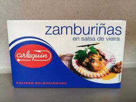 MC. ZAMBURIÑAS EN SALDA DE VIEIRA (115 GR) "ARLEQUIM"