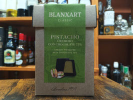 EP. ESTUCHE PISTACHO CREMOSO CON CHOCOLATE NEGRO (70 GR) "BLANXART"
