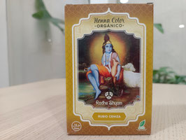 DN. HENNA RADHE RUBIO CENIZA POLVO (100 GR) "RADHE SHYAM"
