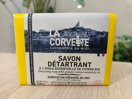 DN. JABÓN DESINCRUSTANTE CON ACEITES ESENCIALES DE LIMÓN ECOLÓGICO (200 GR) "LA CORVETTE"
