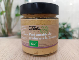 DN. PATÉ UNTABLE DE VERDURAS ESTILO TOSCANA (180 gr) "CARLOTA"