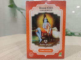 DN. HENNA RADHE COBRE NATURAL POLVO (100 GR) "RADHE SHYAM"
