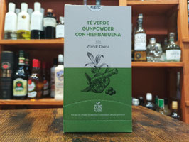 EP. TÉ VERDE GUNPOWDER CON HIERBABUENA (20 UDS) "FLOR DEL CAFÉ"