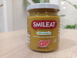 DN. TARRITO DE TERNERA CON VERDURAS ECOLÓGICO (230 GR) "SMILEAT"