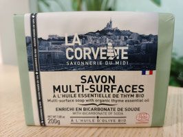 DN. JABÓN MULTISUPERFICIE CON TOMILLO (200 GR) "LA CORVETE"