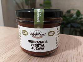 DN. SOBRASADA VEGETAL AL CAVA (100 GR) "VEGAVILANOS"