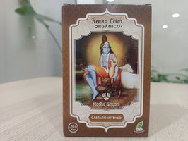 DN. HENNA RADHE CASTAÑO INTENSO POLVO (100 GR) "RADHE SHYAM"