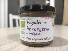 DN. PATÉ VEGETAL ECOLÓGICO BERENJENA AL ORÉGANO (110 GR) "VEGADÉNIA"