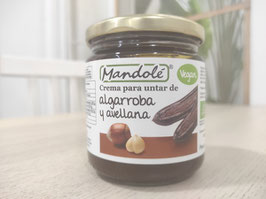 DN. CREMA DE ALGARROBA Y AVELLANA (375 GR) "MANDOLÉ"