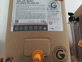 DN. GEL DE BAÑO FLORES BLANCAS "ALFIBA"