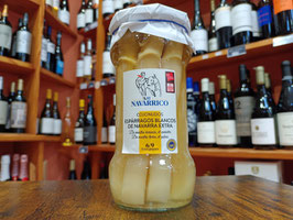 EP. ESPÁRRAGOS BLANCOS DE NAVARRA EXTRA 6/9 (325 GR) "EL NAVARRICO"