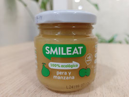 DN. TARRITO DE PERA Y MANZANA ECOLÓGICO (130 GR) "SMILEAT"